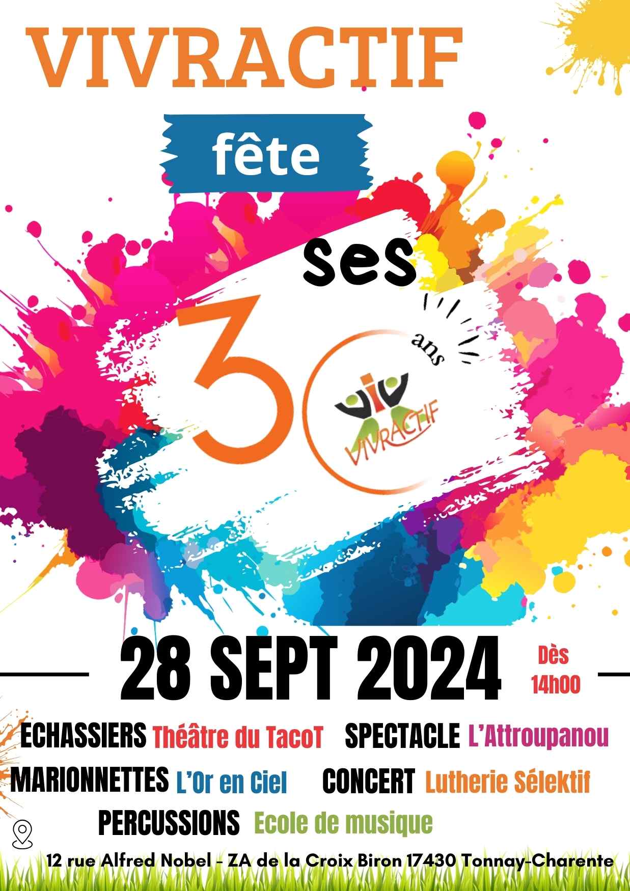 Lire la suite à propos de l’article VIVRACTIF fête ses 30 ans